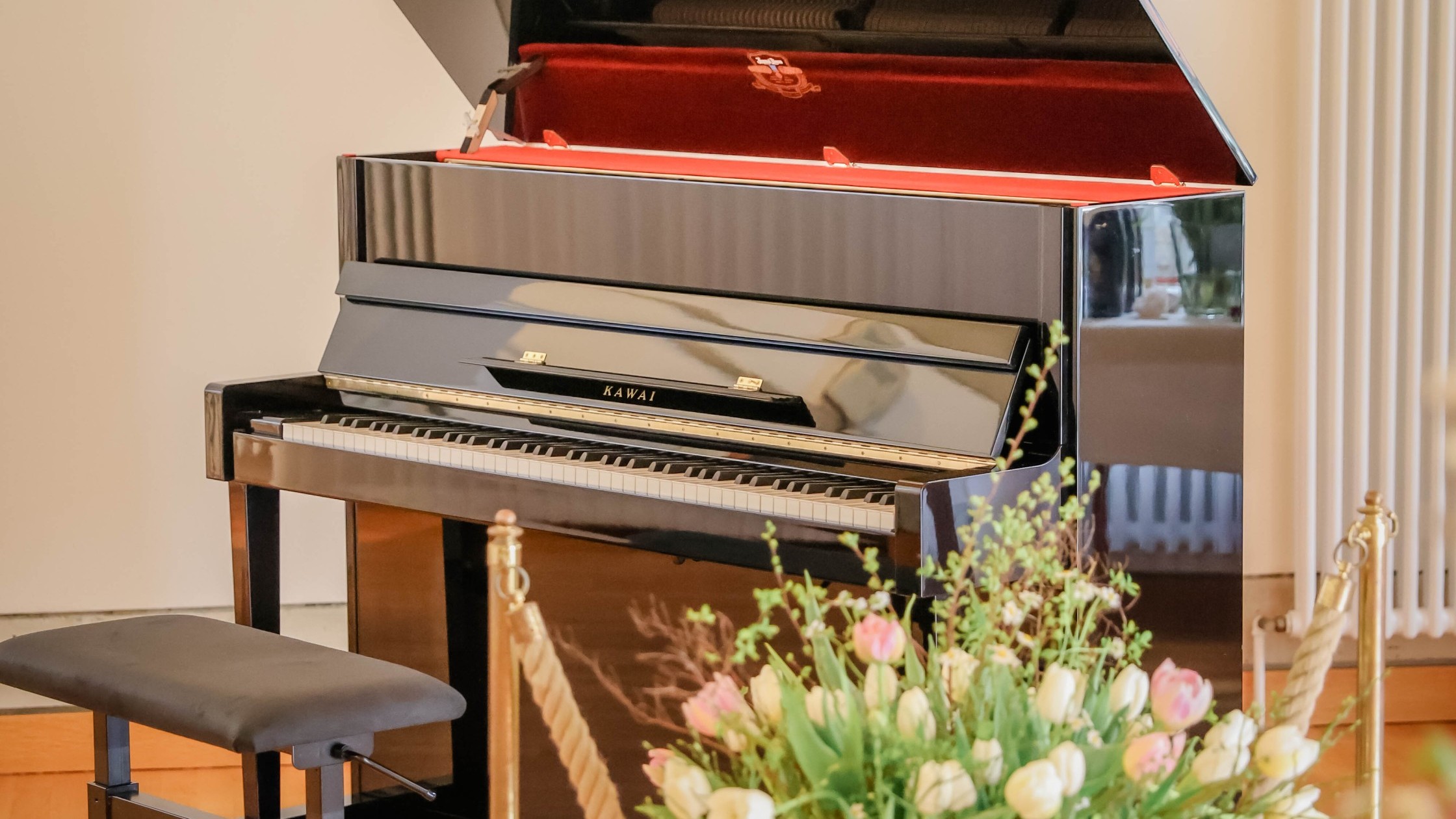 Flügel Piano im Veranstaltungssaal